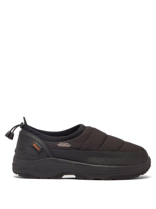Suicoke - Pepper-evab Padded-nylon Trainers - Mens - Black