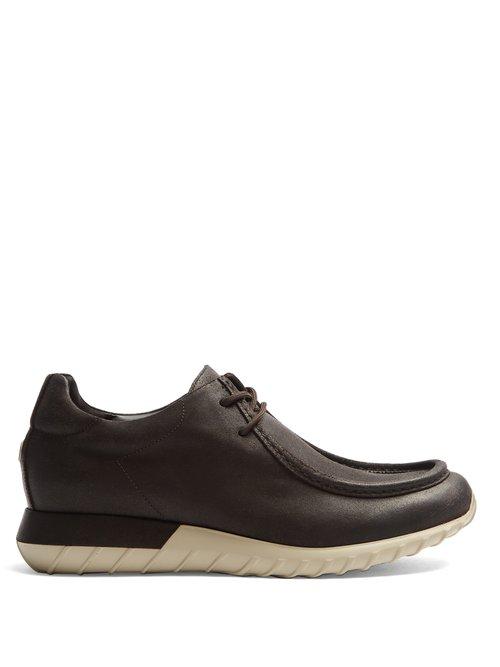 Matchesfashion.com Moncler - Nicholas Suede Boots - Mens - Brown Multi