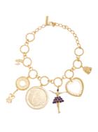 Emilia Wickstead Gold-plated Charm Necklace