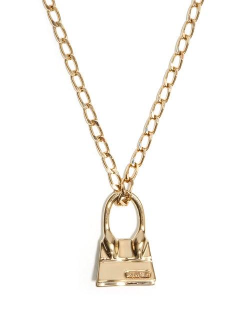 Matchesfashion.com Jacquemus - Chiquito Bag-pendant Chain Necklace - Womens - Gold