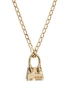 Matchesfashion.com Jacquemus - Chiquito Bag-pendant Chain Necklace - Womens - Gold