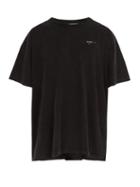 Matchesfashion.com Off-white - Logo Print Cotton T Shirt - Mens - Grey