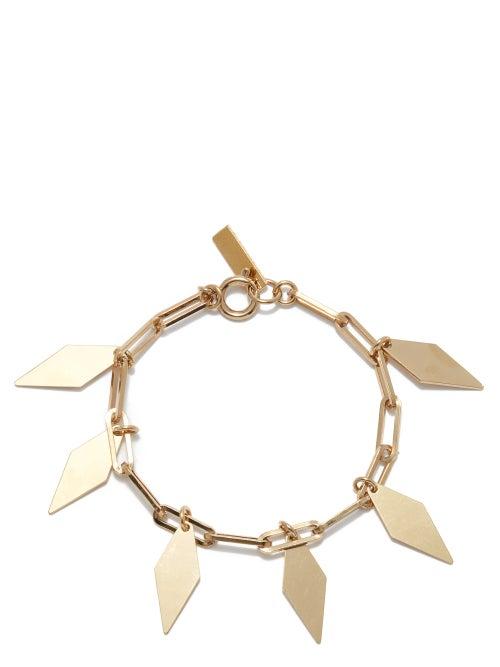 Isabel Marant - Leaf-charm Chain Bracelet - Womens - Gold