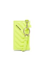Balenciaga - Embossed-leather Cardholder And Strap - Mens - Yellow