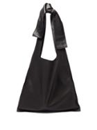 Matchesfashion.com Loewe - Bow Oversized Nappa Leather Tote Bag - Womens - Black