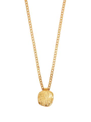 Elise Tsikis Topia Gold-plated Eye Necklace