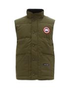 Matchesfashion.com Canada Goose - Freestyle Crew Quilted Down Gilet - Mens - Green