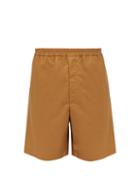 Matchesfashion.com Jil Sander - Cotton Bermuda Shorts - Mens - Dark Beige