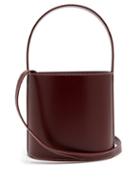 Matchesfashion.com Staud - Bissett Leather Bucket Bag - Womens - Burgundy