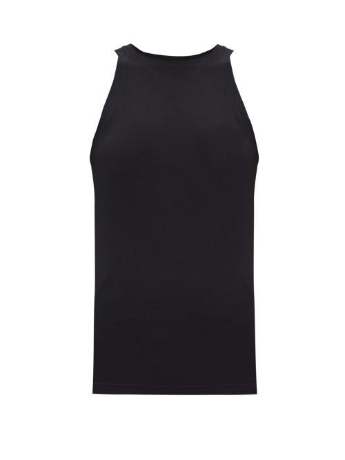 Matchesfashion.com Vaara - River Bamboo-blend Jersey Tank Top - Womens - Black