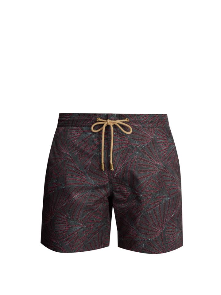 Thorsun Titan-fit Fans-print Swim Shorts