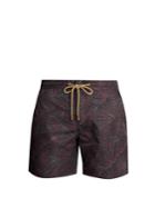 Thorsun Titan-fit Fans-print Swim Shorts