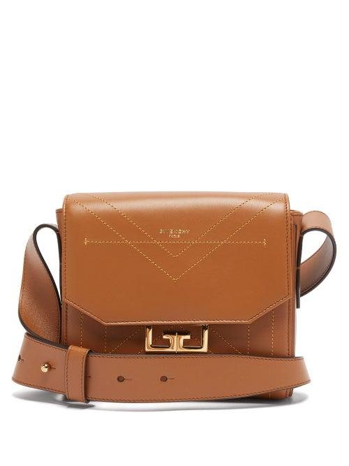 Matchesfashion.com Givenchy - Eden Small Leather Shoulder Bag - Womens - Brown