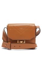 Matchesfashion.com Givenchy - Eden Small Leather Shoulder Bag - Womens - Brown