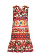 Dolce & Gabbana Carretto-print Mini Dress