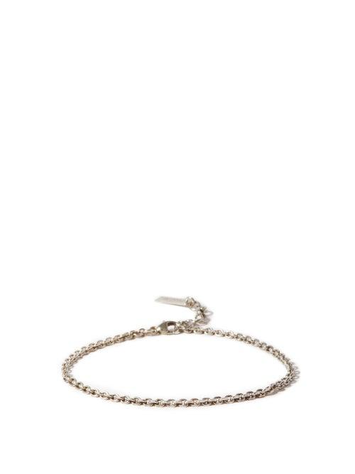 Matchesfashion.com Saint Laurent - Chain-link Bracelet - Mens - Silver