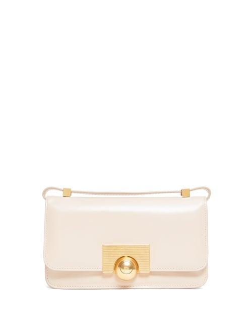 Matchesfashion.com Bottega Veneta - Bv Classic Mini Leather Shoulder Bag - Womens - Beige