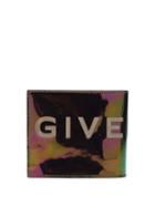 Matchesfashion.com Givenchy - Logo Print Iridescent Leather Bi Fold Wallet - Mens - Multi