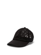 Matchesfashion.com Gucci - Gg-lace Baseball Cap - Womens - Black