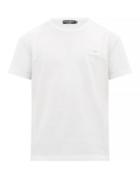 Matchesfashion.com Dolce & Gabbana - Logo-patch Cotton T-shirt - Mens - White