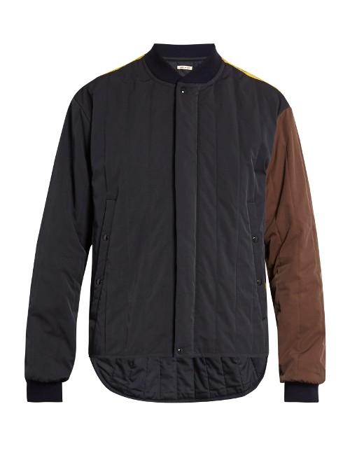 Marni Contrast-panel Quilted Jacket
