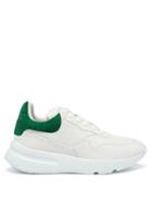Matchesfashion.com Alexander Mcqueen - Raised Sole Low Top Leather Trainers - Mens - Green White