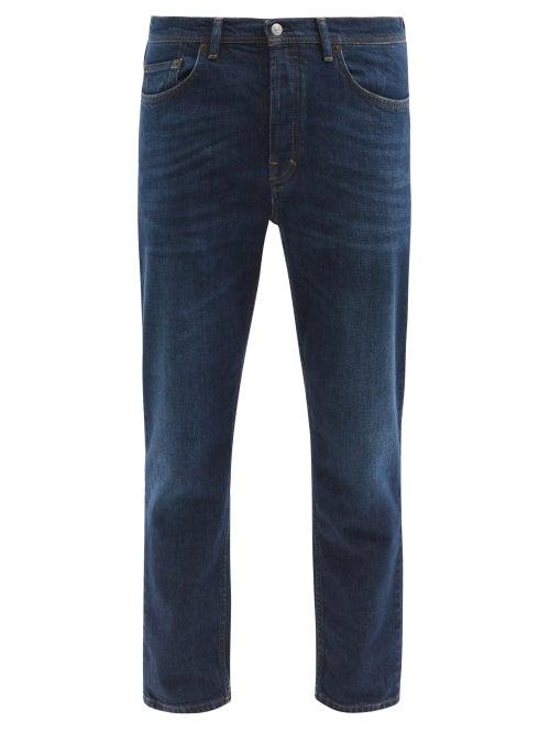 Matchesfashion.com Acne Studios - River Straight-leg Jeans - Mens - Dark Blue
