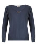 Brunello Cucinelli Embellished-neck Cashmere Sweater