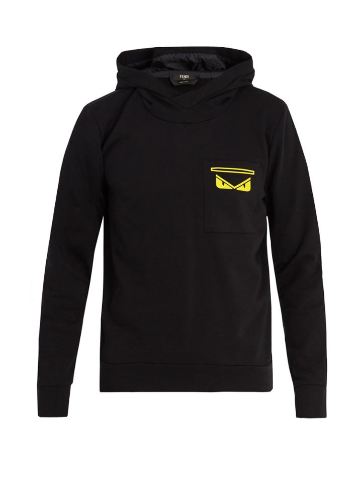 Fendi Bag Bugs-print Hooded Sweatshirt