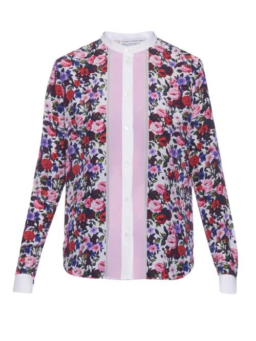 Mary Katrantzou Loire Floral-print Silk Shirt