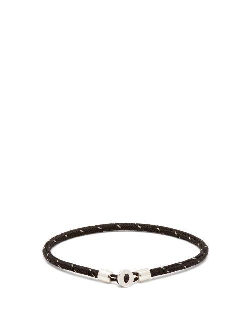 Matchesfashion.com Miansai - Nexus Rope Bracelet - Mens - Black White