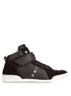 Jimmy Choo Lewis High-top Leather Trainers