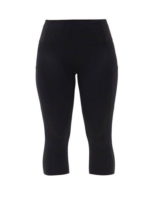 Matchesfashion.com Lululemon - Fast And Free Ii 19 Cropped Leggings - Womens - Black