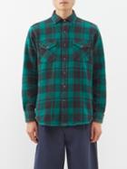 Polo Ralph Lauren - Checked Cotton-flannel Shirt - Mens - Black Green