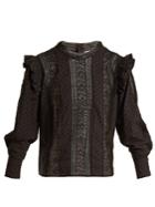 Masscob Stand-collar Fil Coup Cotton Top