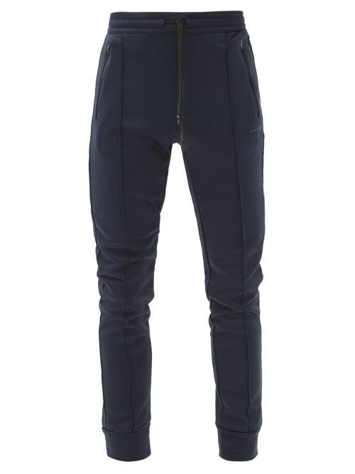 Matchesfashion.com Falke Ess - Logo-print Stretch-jersey Track Pants - Mens - Black