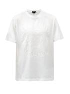 Matchesfashion.com Versace - Medusa-logo Cotton-jersey T-shirt - Mens - White