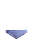 Matchesfashion.com Heidi Klein - Portinatx Foldover Bikini Briefs - Womens - Blue