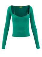 Gauge81 - Comillas Scoop-neck Merino Top - Womens - Green