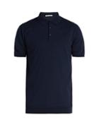Matchesfashion.com Salle Prive - Eliel Cotton Polo Shirt - Mens - Dark Blue