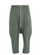 Rick Owens Pantaloni Cargo Cropped Trousers