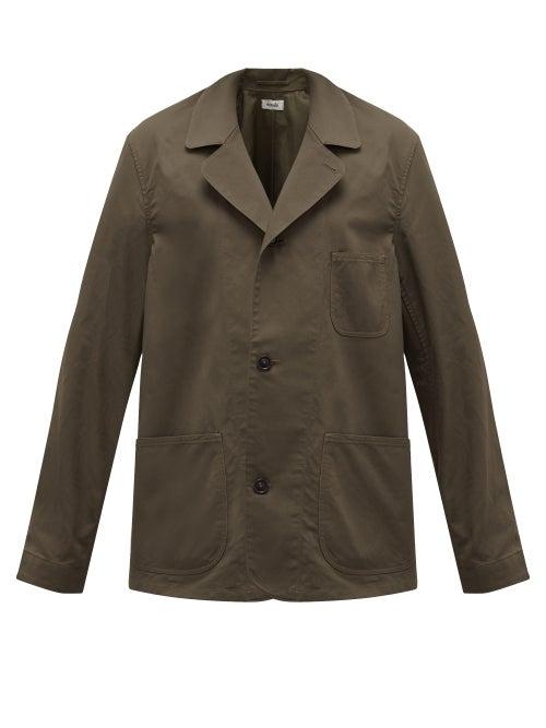 Matchesfashion.com Chimala - Patch-pocket Cotton-canvas Shirt Jacket - Womens - Khaki