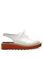 Stella Mccartney Odette Lace-up Faux-leather Shoes