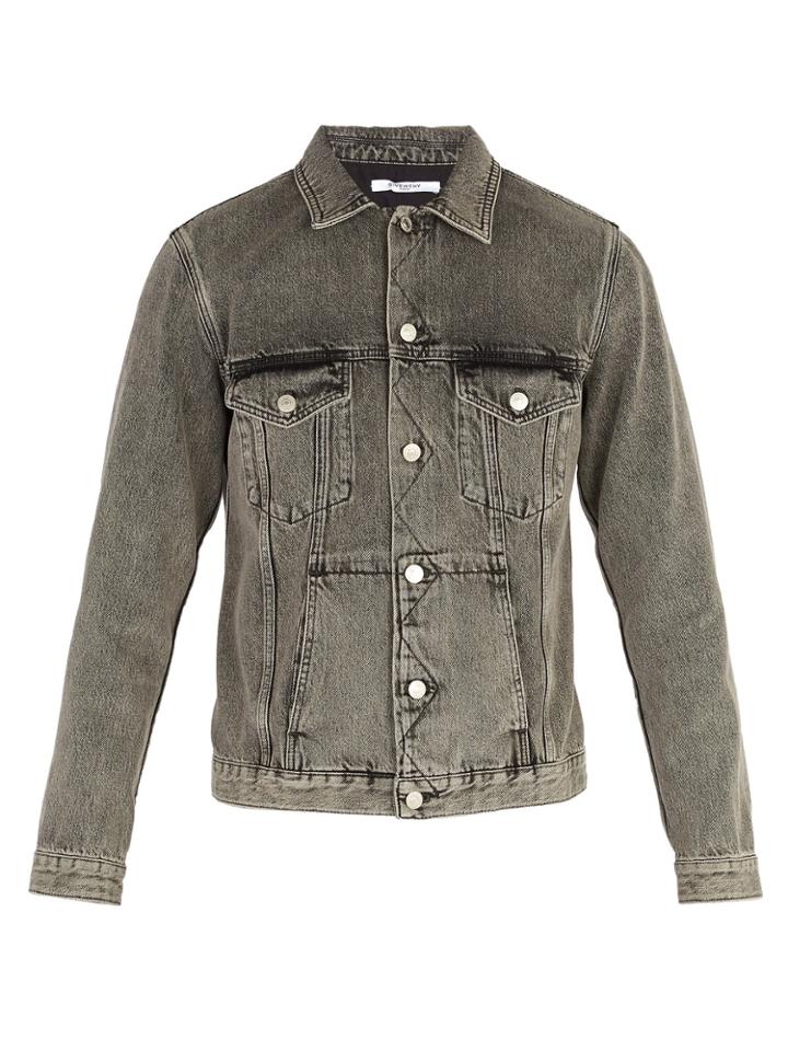 Givenchy Logo-embroidered Denim Jacket