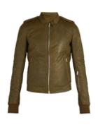 Matchesfashion.com Rick Owens - Rotterdam Jacket - Mens - Green