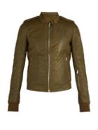 Matchesfashion.com Rick Owens - Rotterdam Jacket - Mens - Green