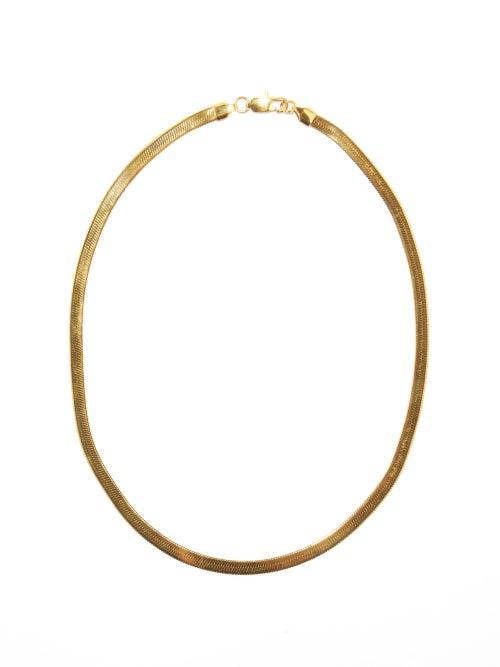 Ladies Jewellery Fallon - Hailey Medium 18kt Gold-plated Necklace - Womens - Gold