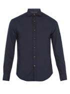 Brunello Cucinelli French-collar Single-cuff Cotton Shirt