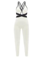 Le Ore - Verona Stretch-jersey Jumpsuit - Womens - Cream