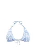 Ladies Beachwear Melissa Odabash - Cancun Paisley-print Triangle Bikini Top - Womens - Blue Multi